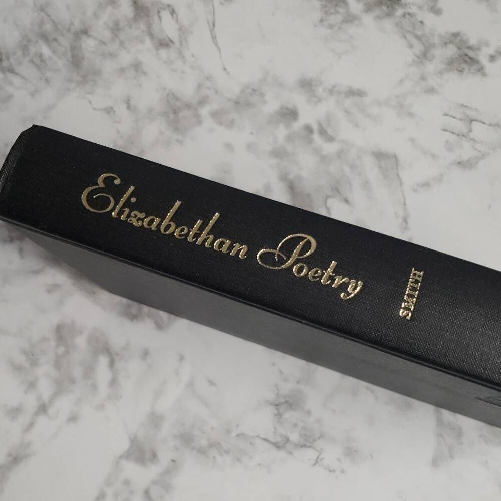Elizabethan Poetry Vintage 1970 Book
